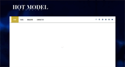 Desktop Screenshot of hotmodelmag.com